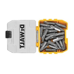 Black+Decker DW2163 Magnetic Screwdriver Bit Set With Tough Case, 37  Pieces, Steel