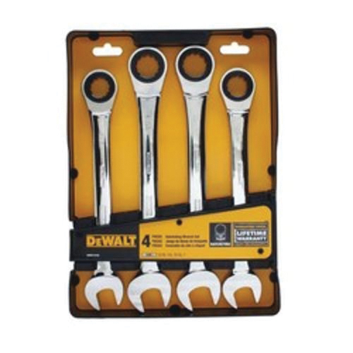 DeWALT DWMT74193 Jumbo Ratcheting Combination Wrench Set 4