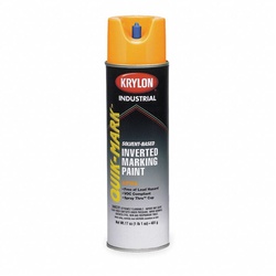 Krylon Quik-Mark 17 oz. Water-Based Inverted Marking Paint, Fluorescent Caution Blue