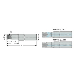 Iscar Multi Master Milling Tip Insert Holder Mm S A Tool