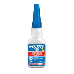 Loctite® 233641 Prism® 401™ 1-Part General Purpose Low Viscosity Instant  Adhesive, 3 g Tube, Clear, 24 hr Curing