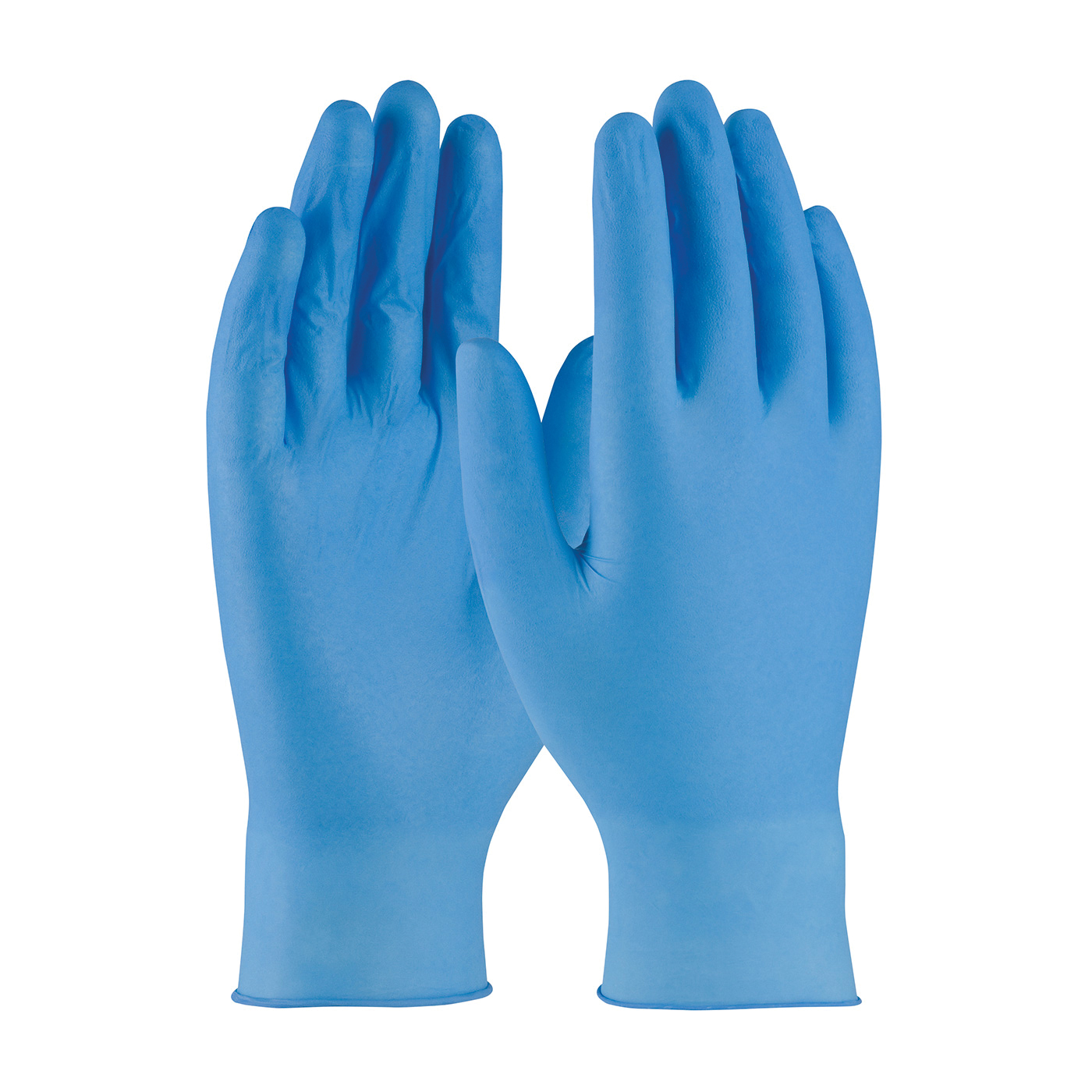 use of nitrile hand gloves