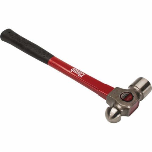 Plumb ball deals peen hammer