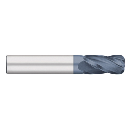 1//16 Size Uncoated 1-1//2 Overall Length Square End Titan TC10204 Solid Carbide End Mill 30 Degree Helix 1//8 Cutting Length 1//8 Shank Diameter Stub Length 2 Flute